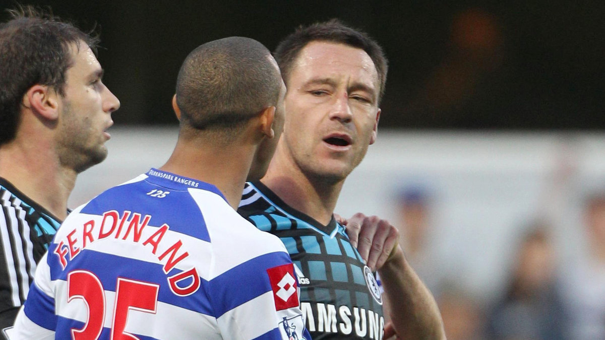 Det var i oktober 2011 som Terry skrek rasistiska tillmälen efter Ferdinand. 